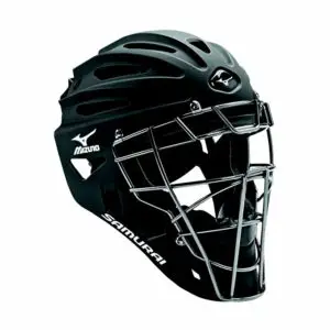 mizuno hockey style catchers helmet